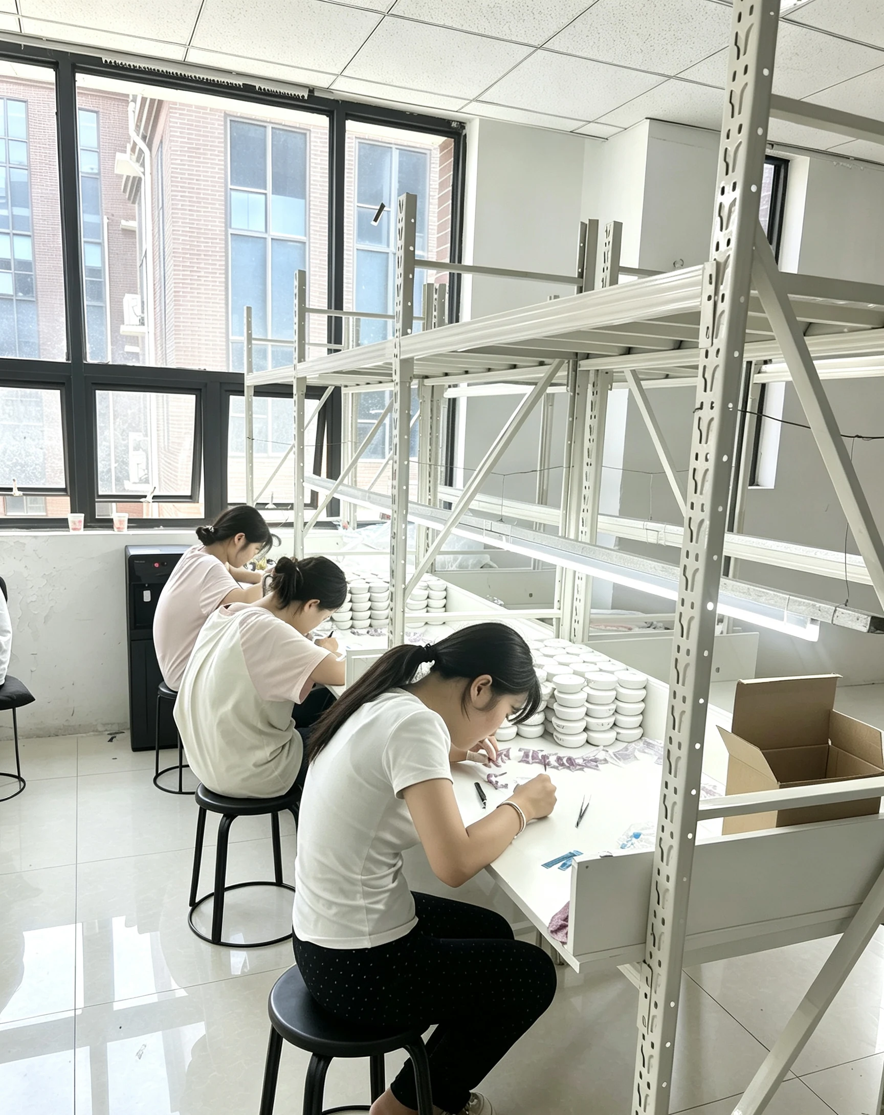 Maxmuse软磁睫毛生产车间